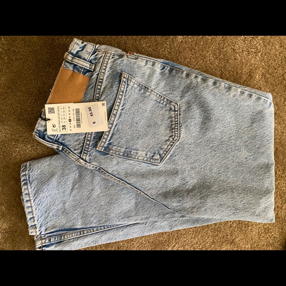 Zara mom jeans nwt